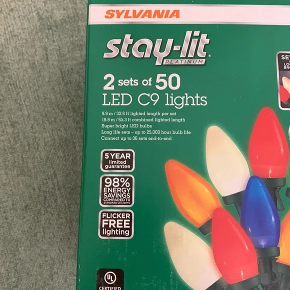 🌲NEW 2- SETS🌲of 50 Multicolor Indoor Outdoor LED super bright LED bulbs - Picture 4 of 6